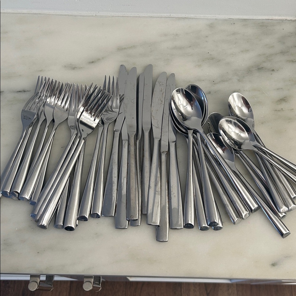 Stainless Steel Cutlery Set west elm